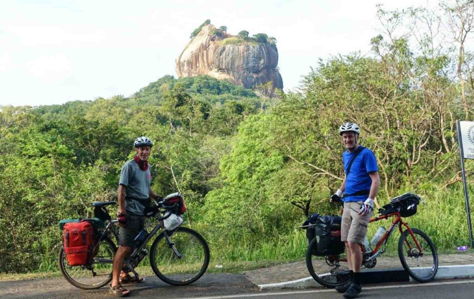 Cycling in Sigiriya