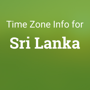 Time in Sri Lanka